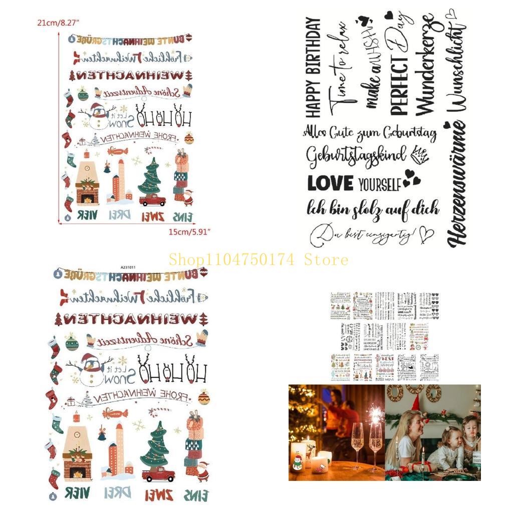 Candle Supplies For Sale - Candle Sticker Personalized Candle Decoration Christmas