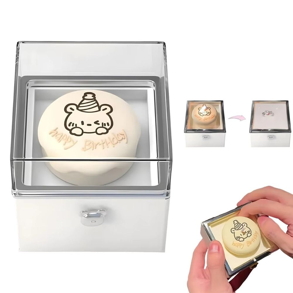 Candle Surprise - Automatic Flip Bear Flip Ring Boxs