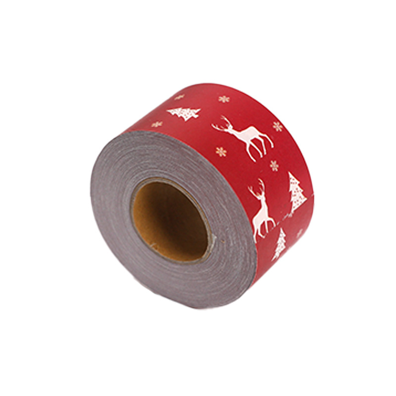 Kraft Paper Box - 5CMX50M Kraft Paper Adhesive Tape Christmas