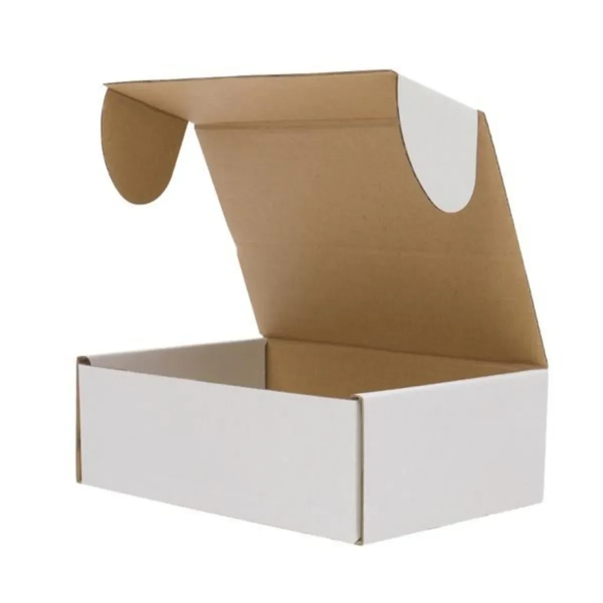 Kraft Paper Box - 50pcs Corrugated Paper Gift Boxes 6x4x2