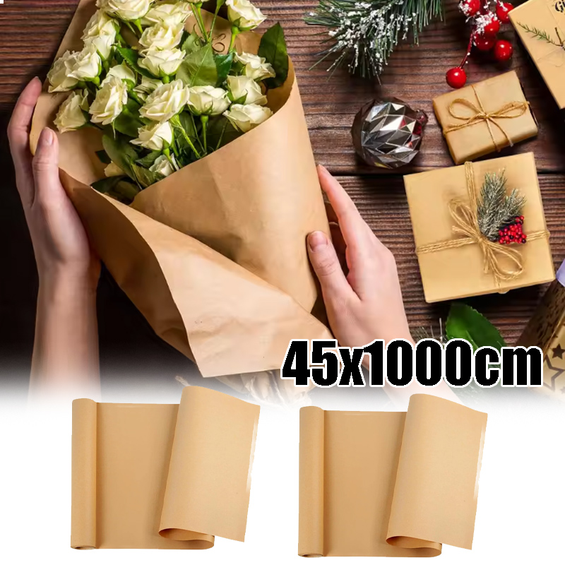 Kraft Paper Box - Eco Kraft Masking Paper Roll Biodegradable