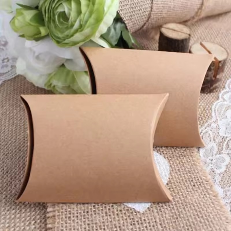50/100PCS Multicolor Kraft Pap - Kraft Paper Box 评论和价格
