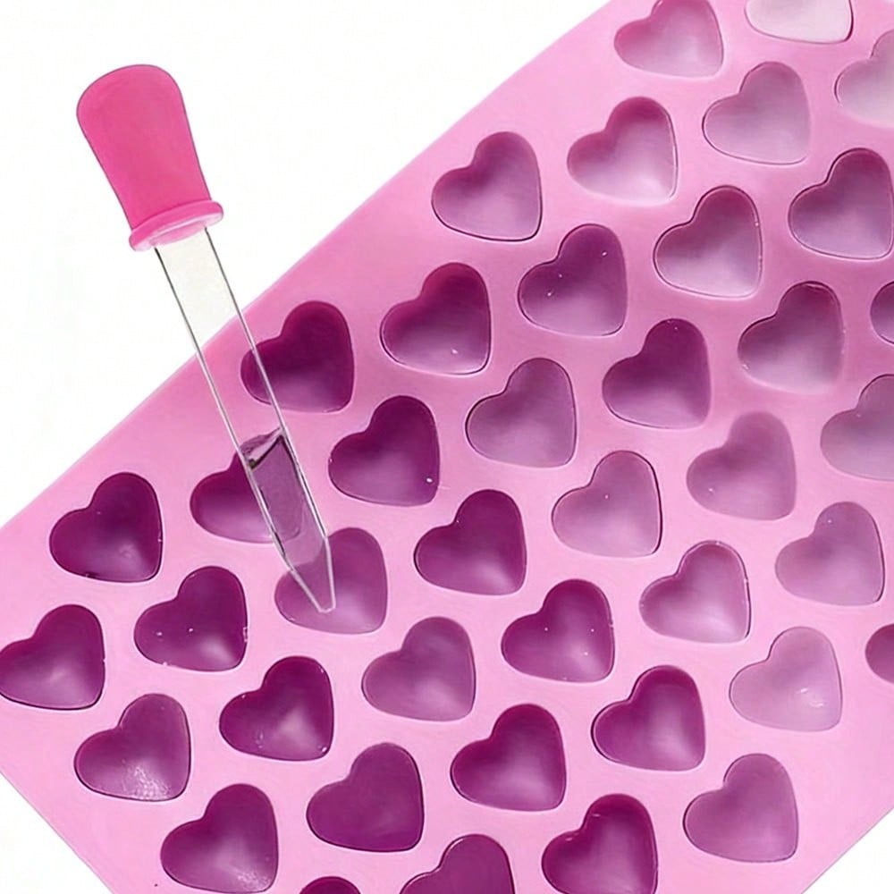 2pcs/set Heart-shaped Coffee B - Candle Wax Scale 评论和价格