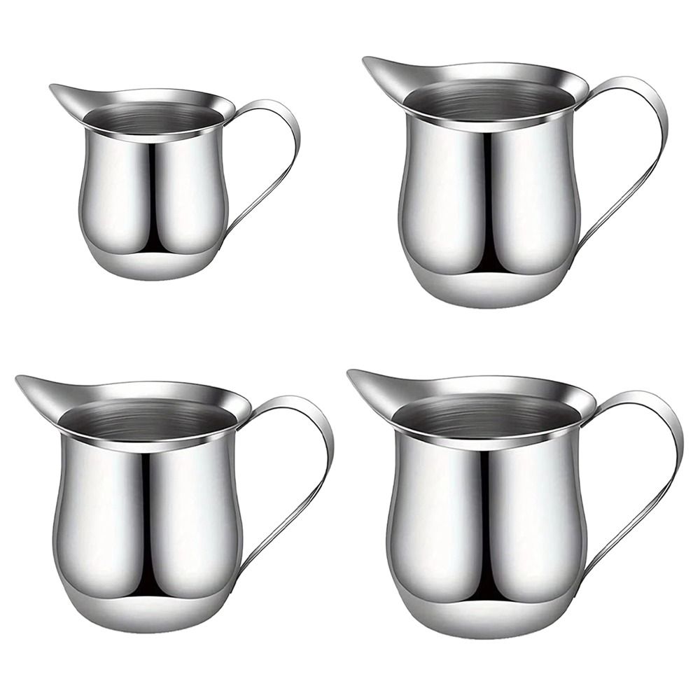 New Stainless Steel Coffee Mil - Pour Spout Pitcher 评论和价格
