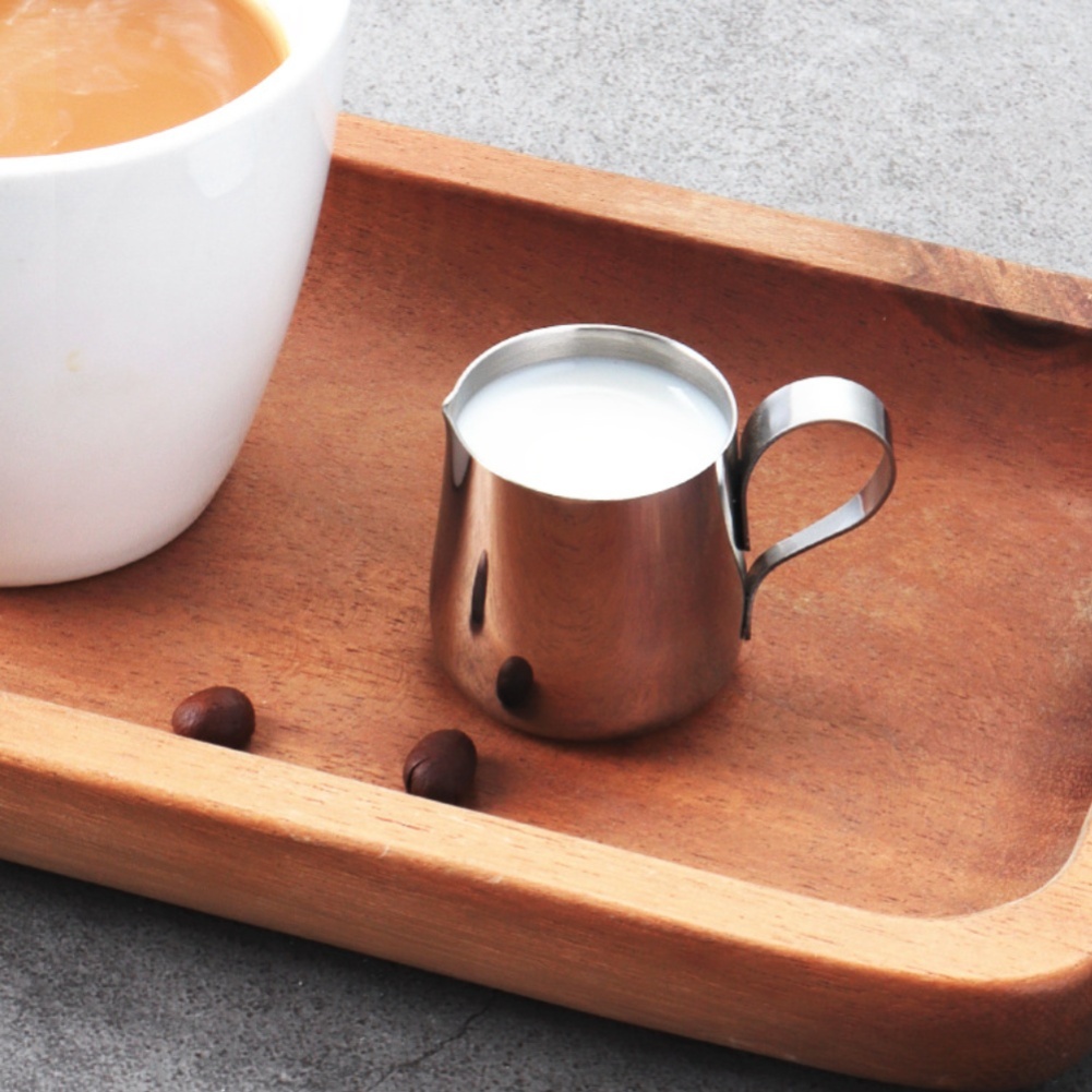 6 Pack Stainless Steel Creamer - Pour Spout Pitcher 评论和价格