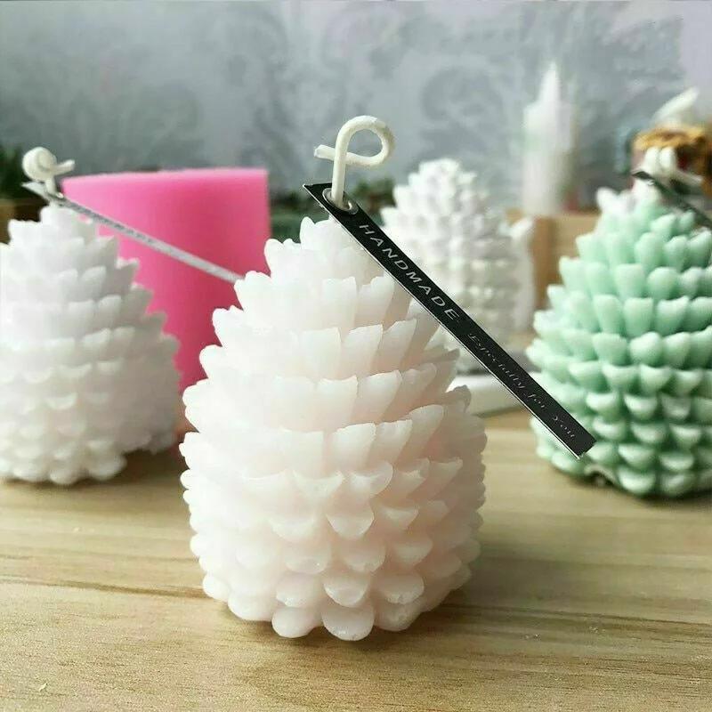 Classic Design Pine Cones Mold - Candle Supplies For Sale 评论和价格