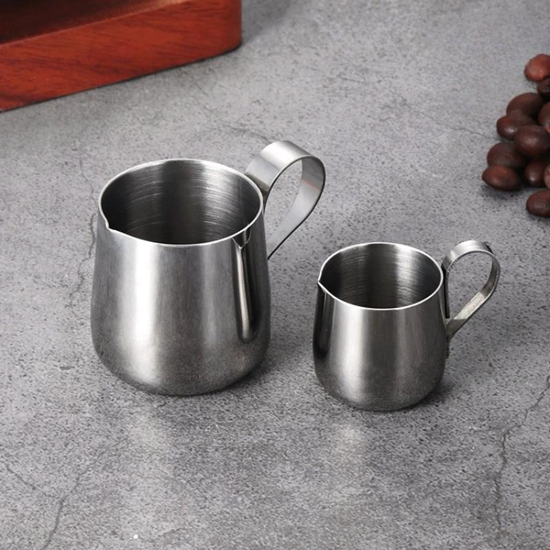Stainless Steel Coffee Milk Fr - Pour Spout Pitcher 评论和价格