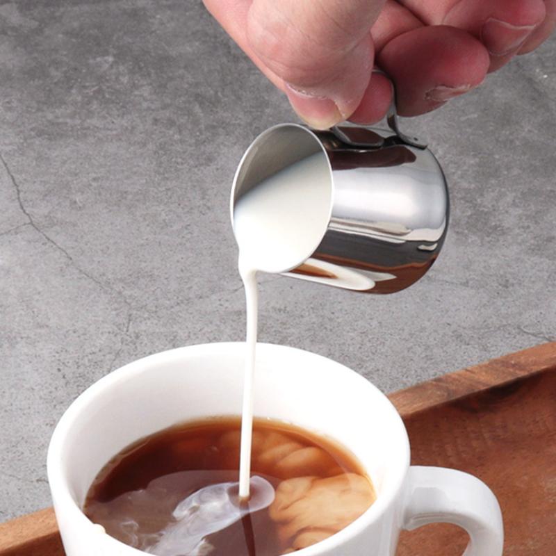 Stainless Steel Coffee Milk Fr - Pour Spout Pitcher 评论和价格