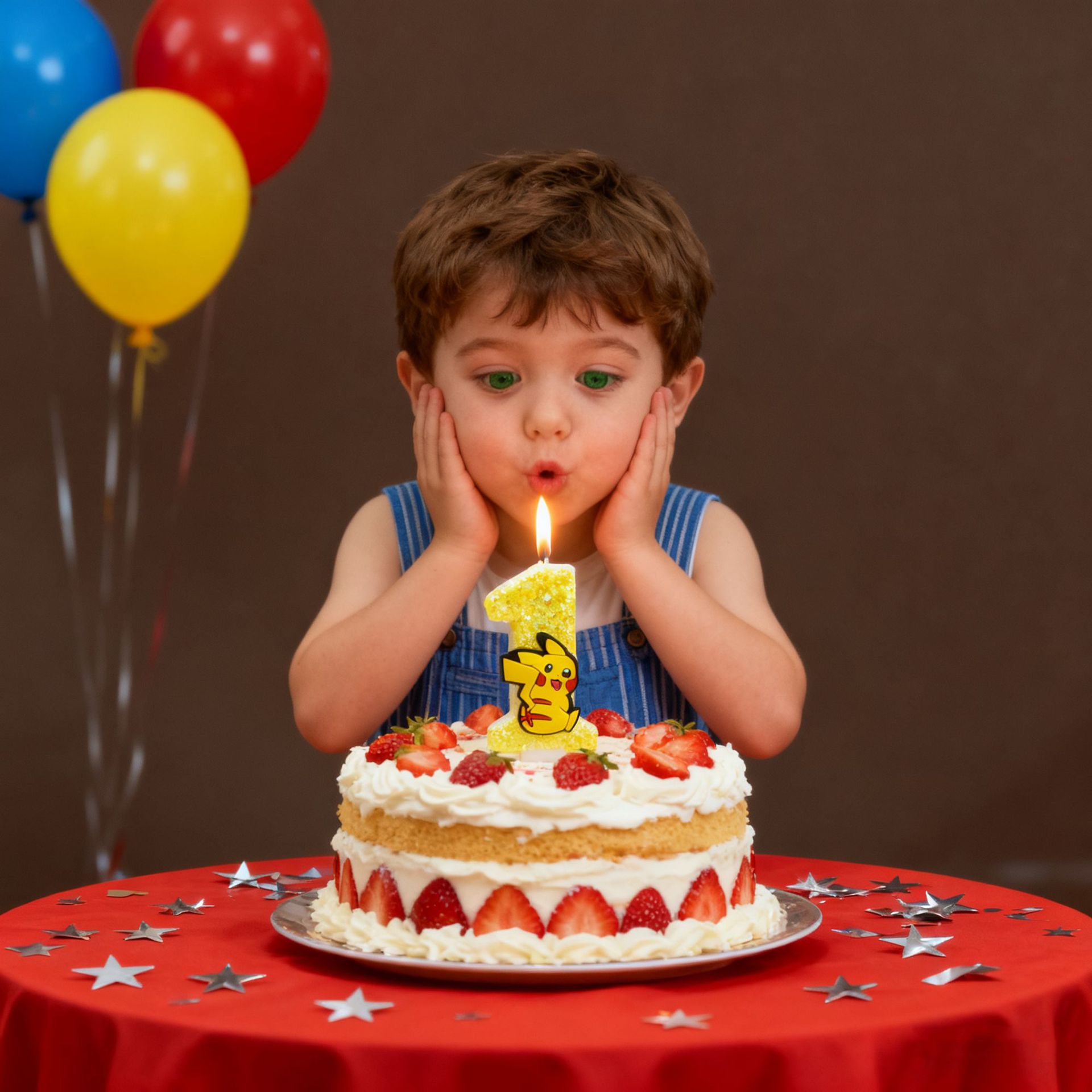 Birthday candle yellow Pikachu - Candle Surprise 评论和价格