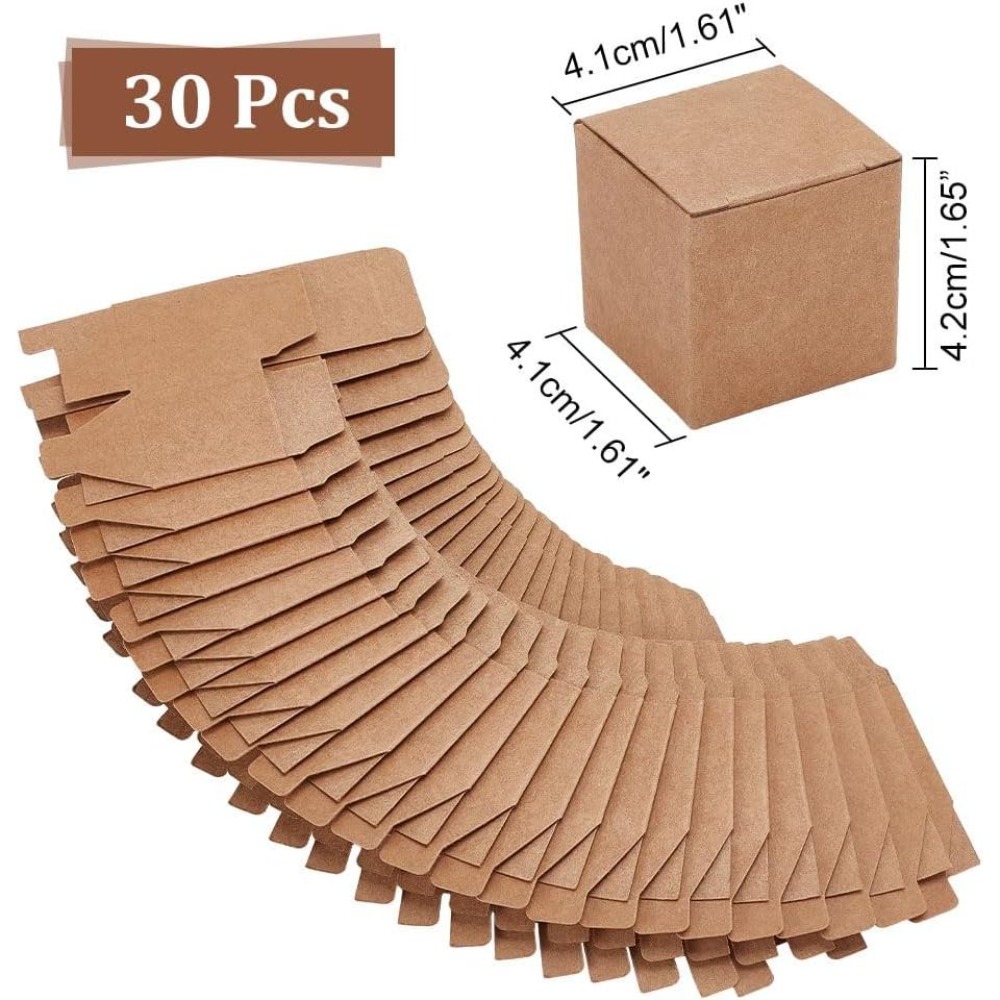 30 Pack Kraft Paper Boxes 1.6x - Kraft Paper Box 评论和价格