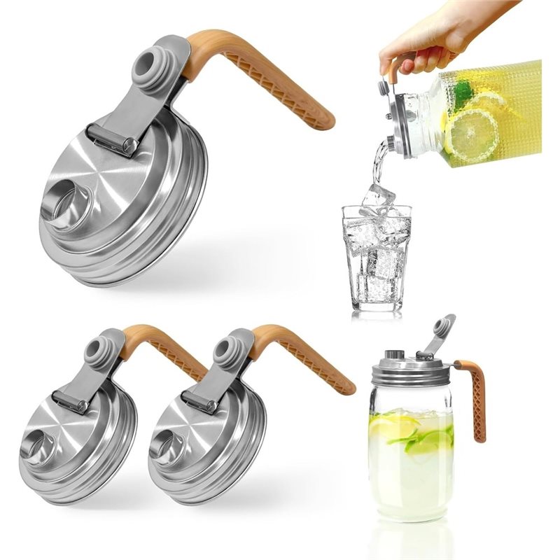 ABXF-3 Pack Masonjar Pour Spou - Pour Spout Pitcher 评论和价格