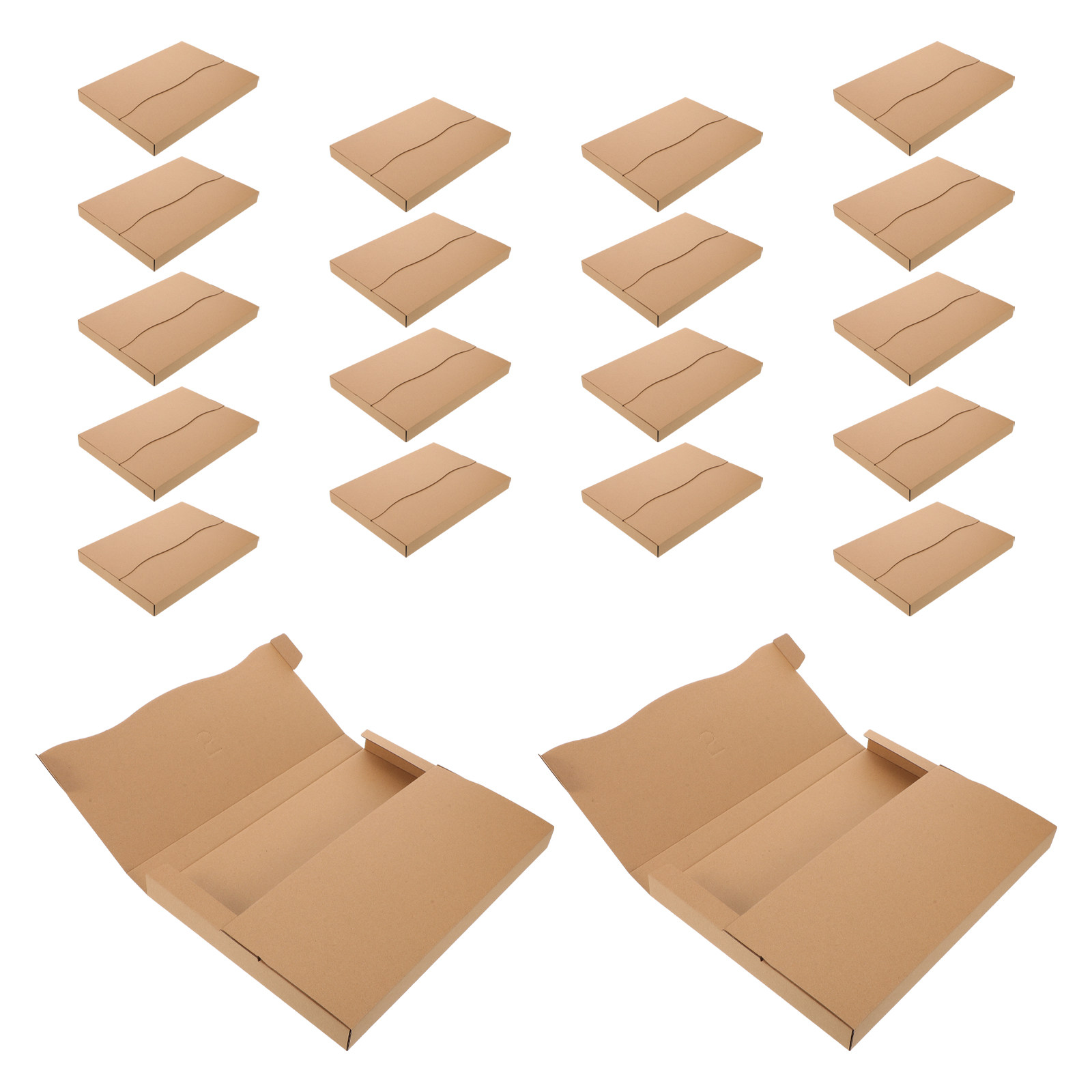 20Pcs Kraft Paper Mailing Boxe - Kraft Paper Box 评论和价格