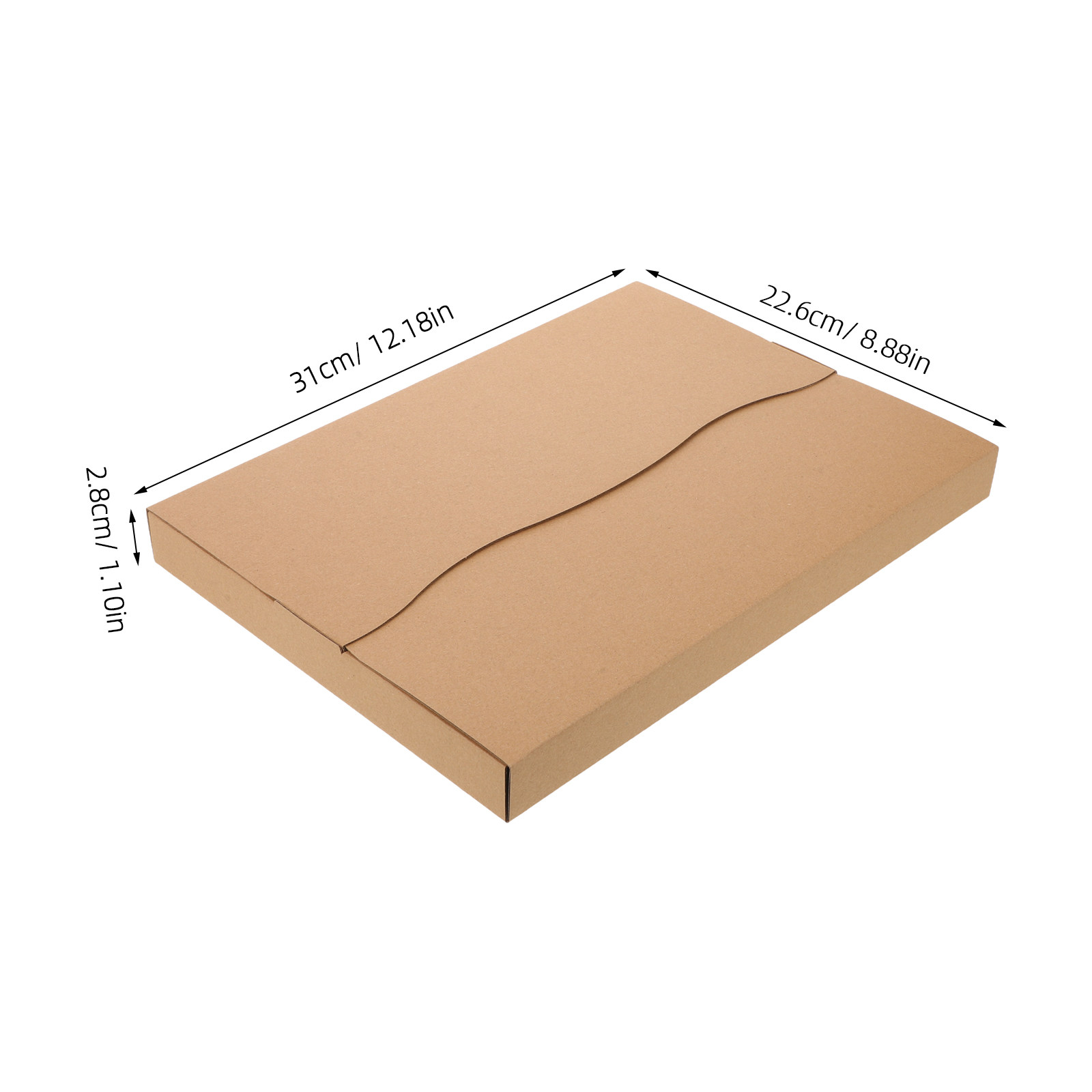 20Pcs Kraft Paper Mailing Boxe - Kraft Paper Box 评论和价格