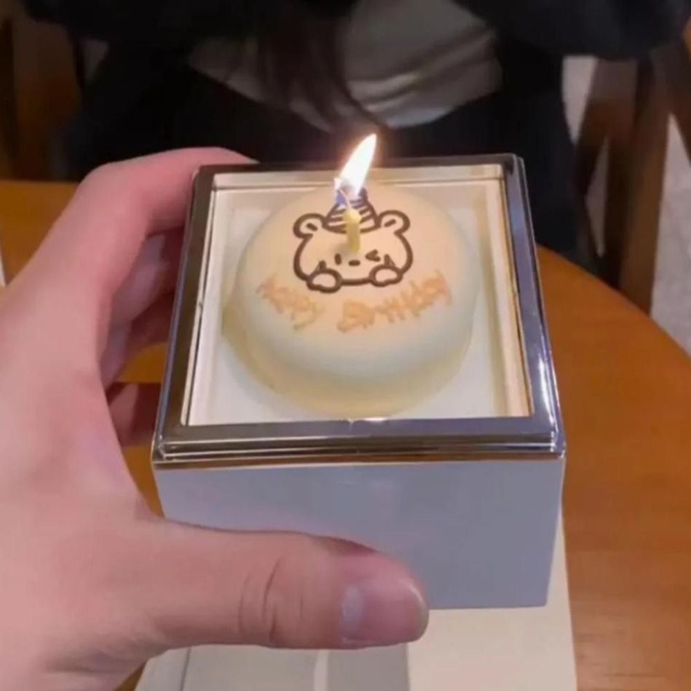 Automatic Flip Bear Flip Ring  - Candle Surprise 评论和价格