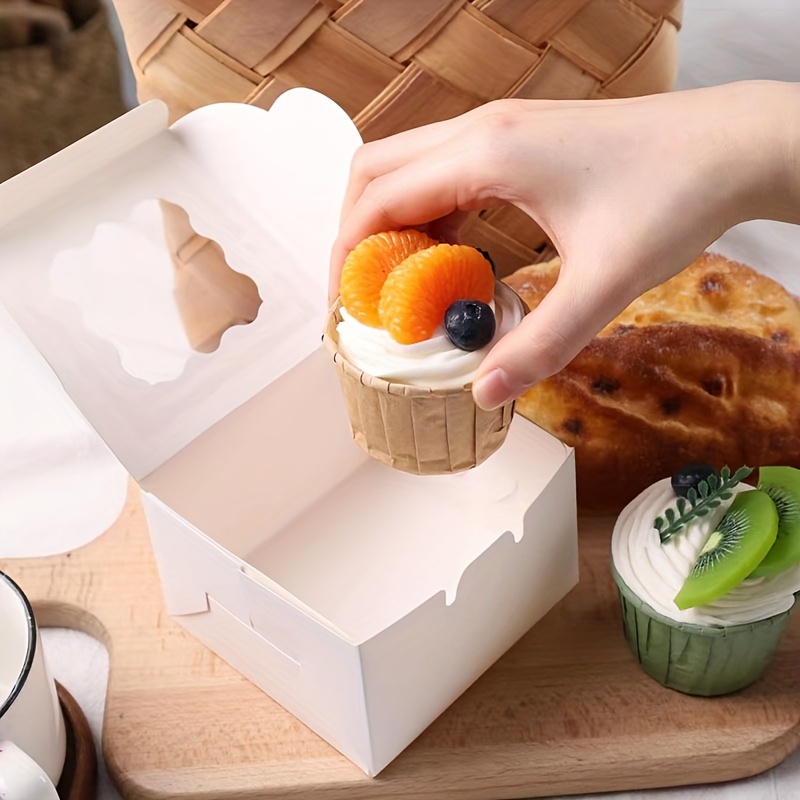10Pcs Kraft Paper Cake Candy B - Kraft Paper Box 评论和价格