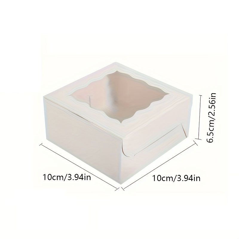 10Pcs Kraft Paper Cake Candy B - Kraft Paper Box 评论和价格