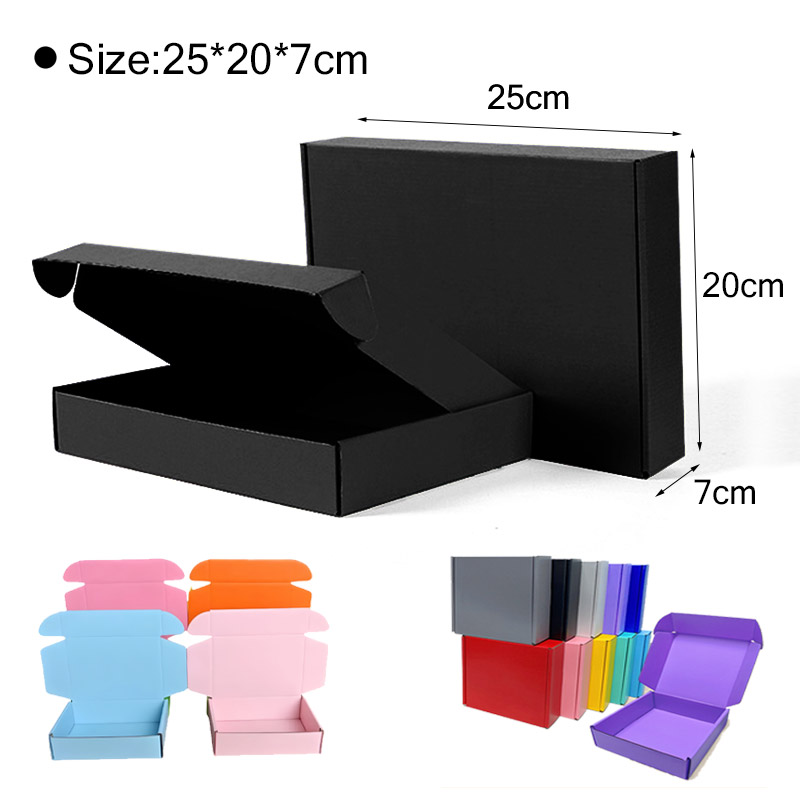 Gift Box Paper 15pcs Black Col - Kraft Paper Box 评论和价格