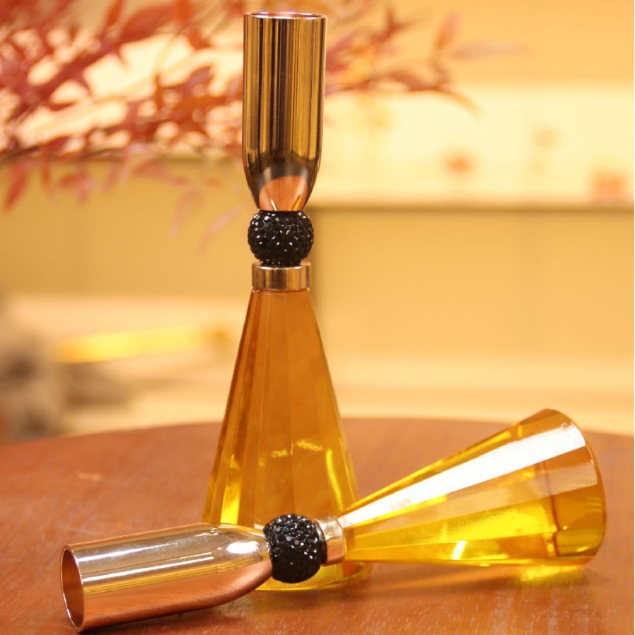Crystal glass candle holder su - Candle Supplies Luxury 评论和价格