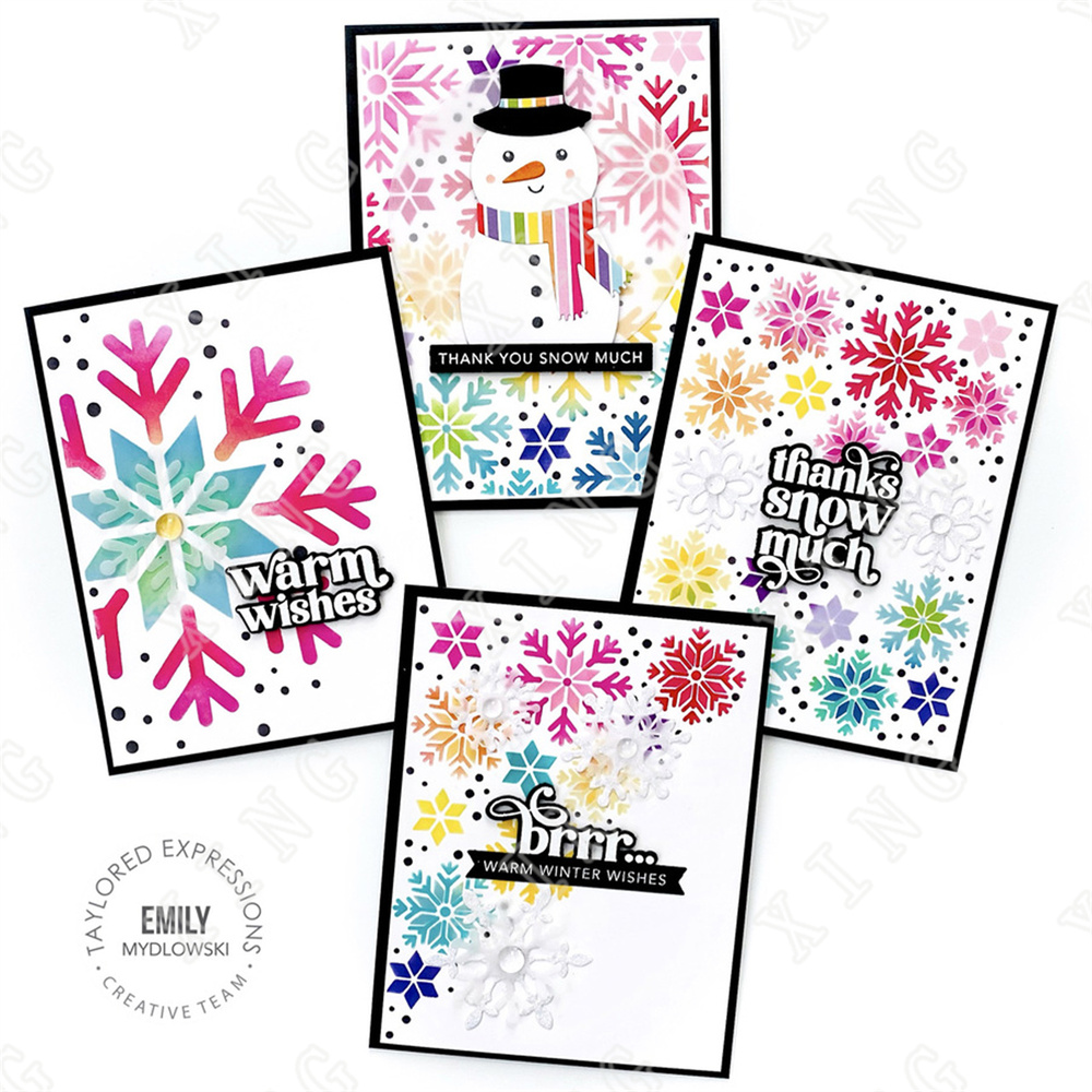 Snowflake Layering Stencil New - Candle Supplies For Sale 评论和价格