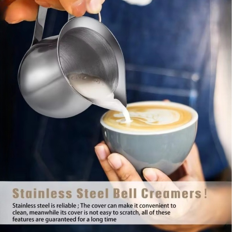 New Coffee Milk Frothing Pitch - Pour Spout Pitcher 评论和价格