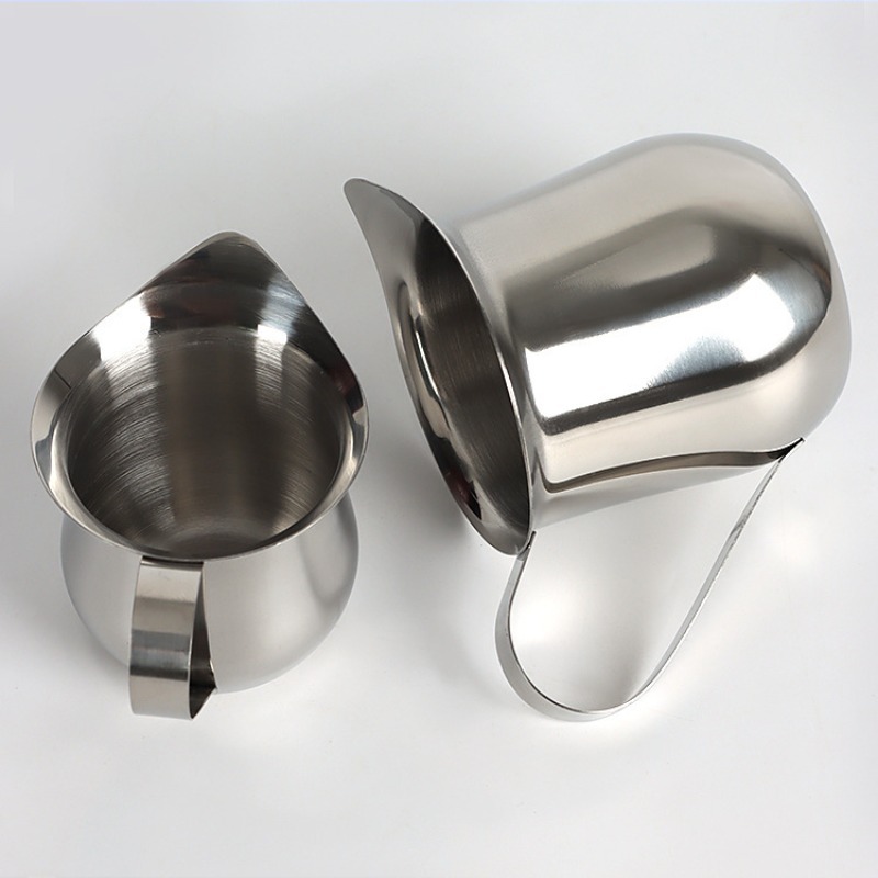 New Coffee Milk Frothing Pitch - Pour Spout Pitcher 评论和价格