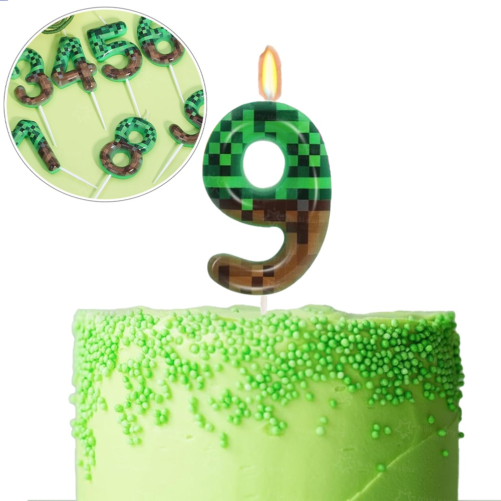 Miner Birthday Candles Birthda - Candle Supplies Video 评论和价格